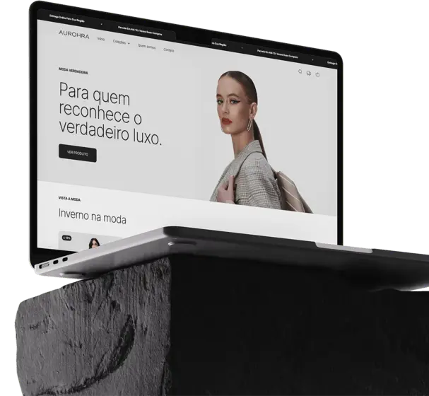 Tema sobre uma rocha